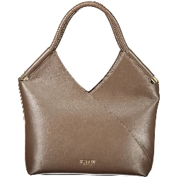Brown Polyethylene Handbag