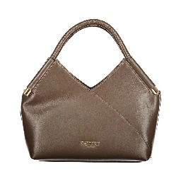 Brown Polyethylene Handbag