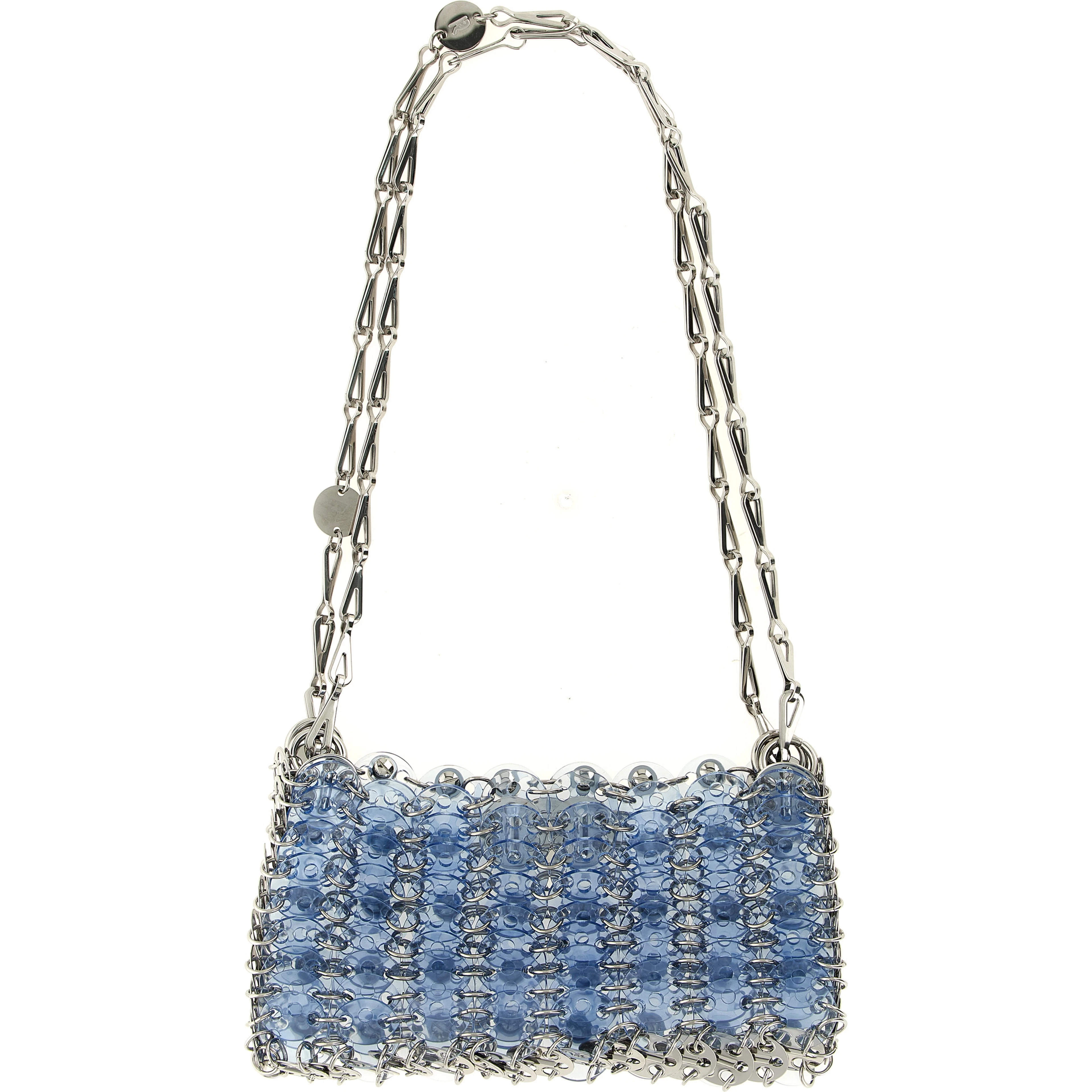 Blue Resin Shoulder Bag