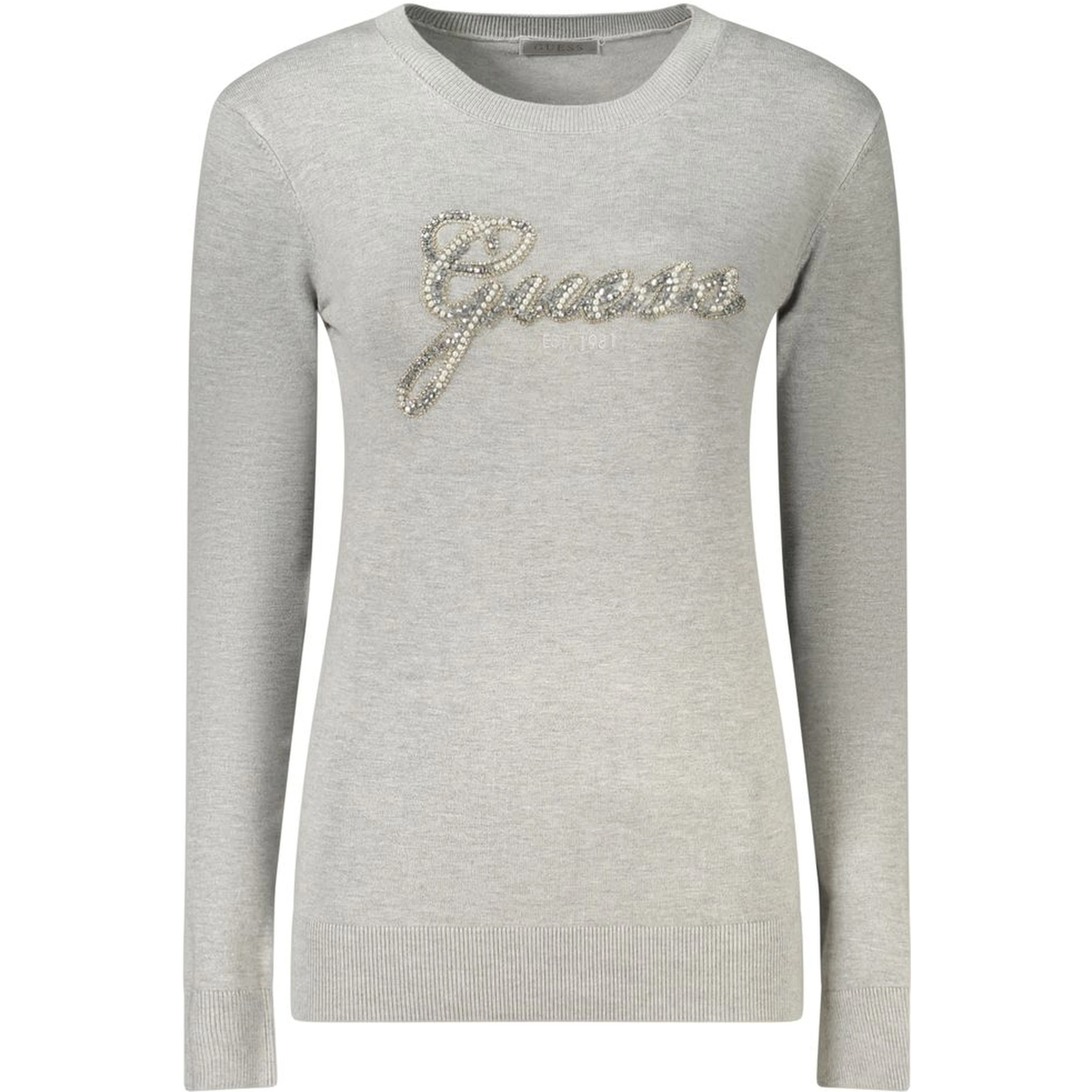 Gray Viscose Sweatshirt