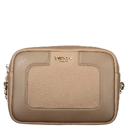 Brown Polyethylene Handbag