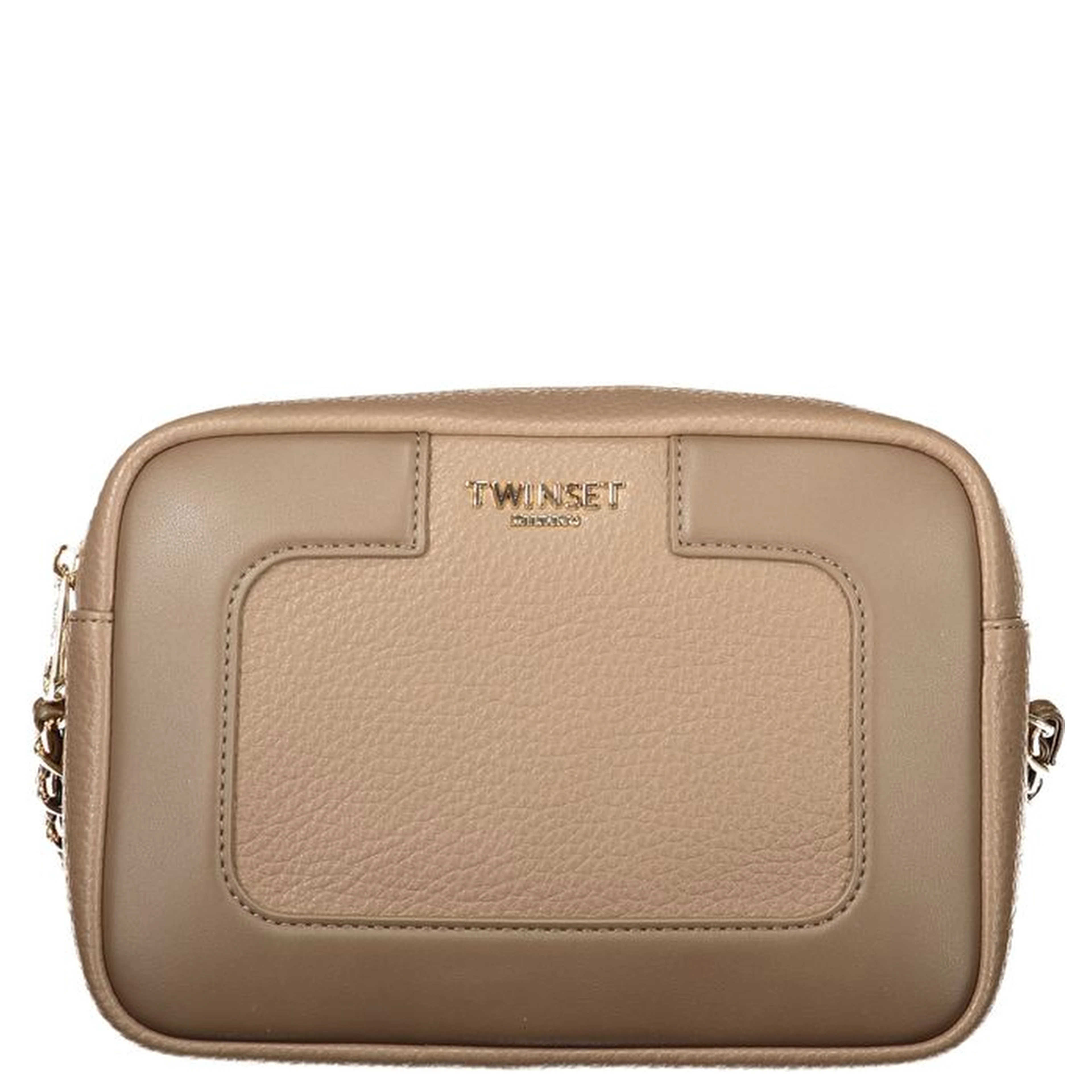 Brown Polyethylene Handbag
