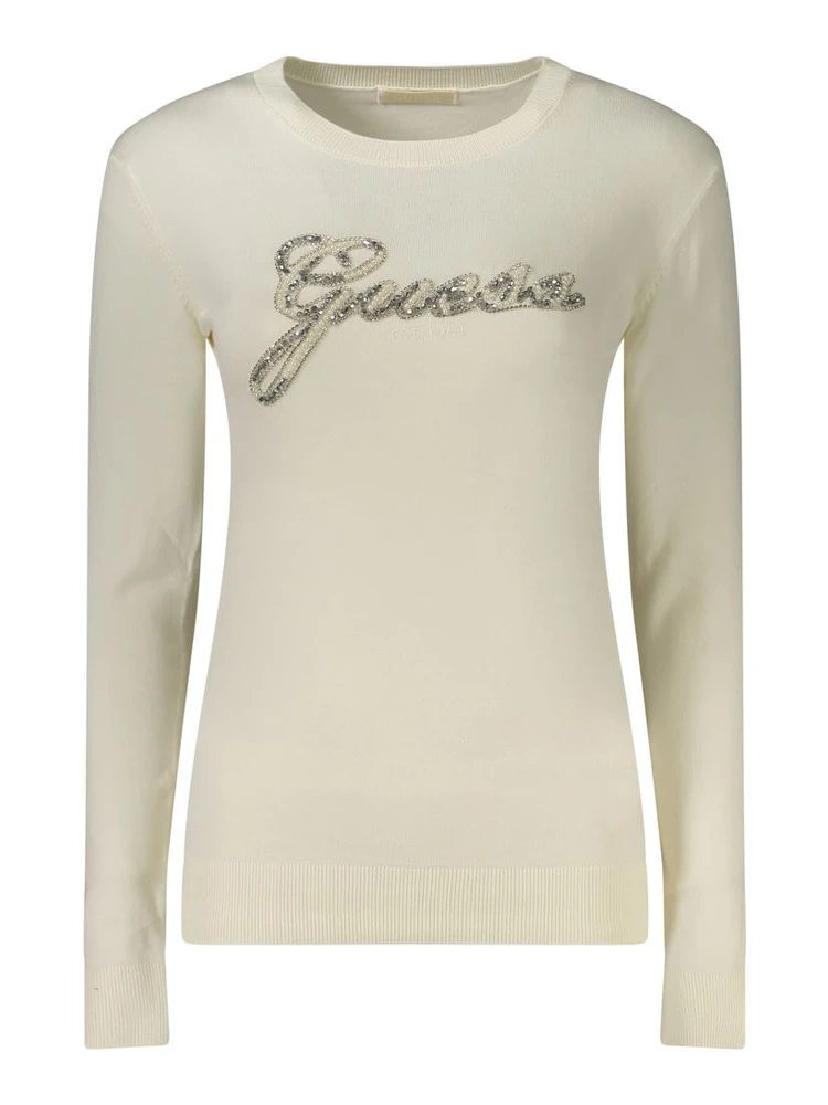 White Viscose Sweatshirt