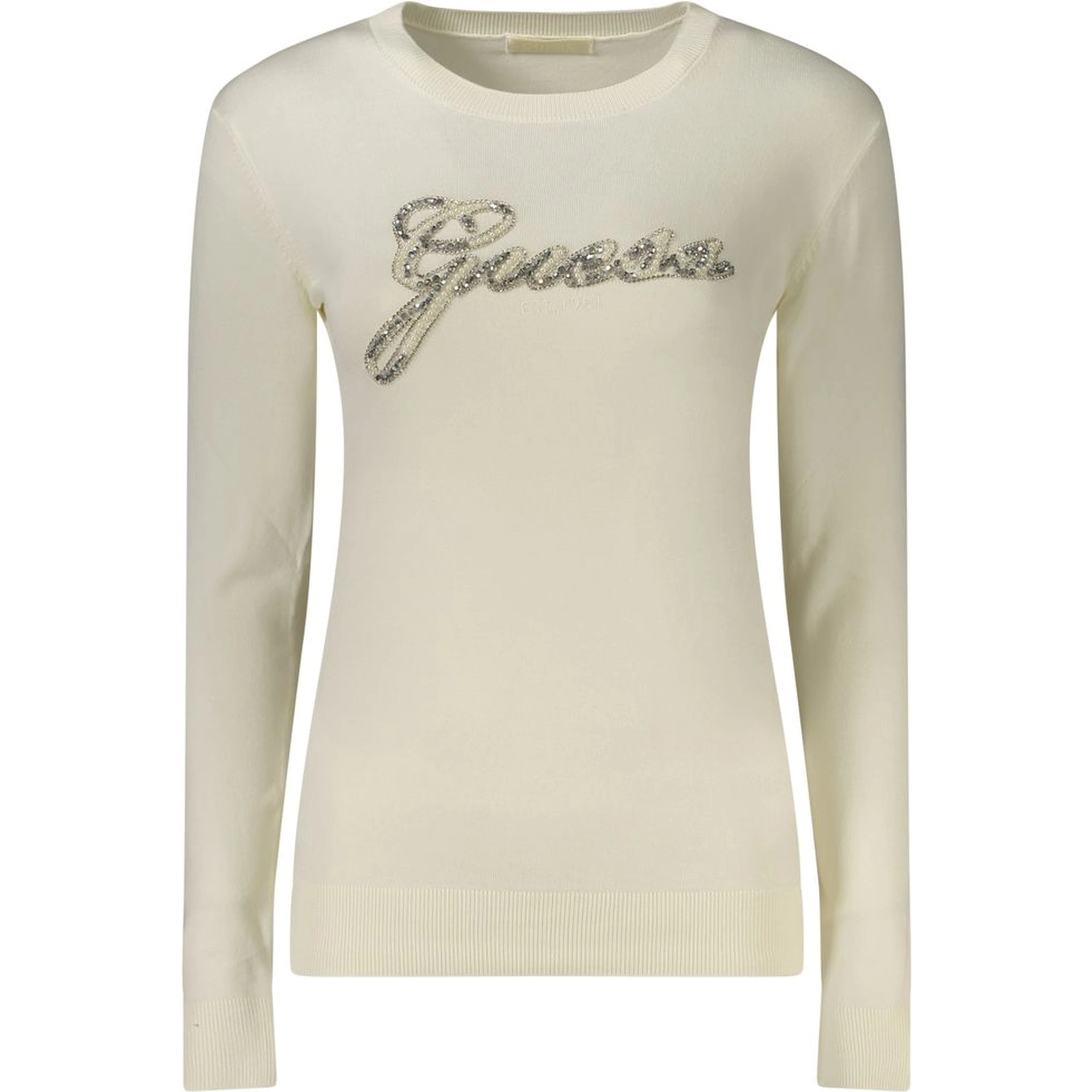 White Viscose Sweatshirt