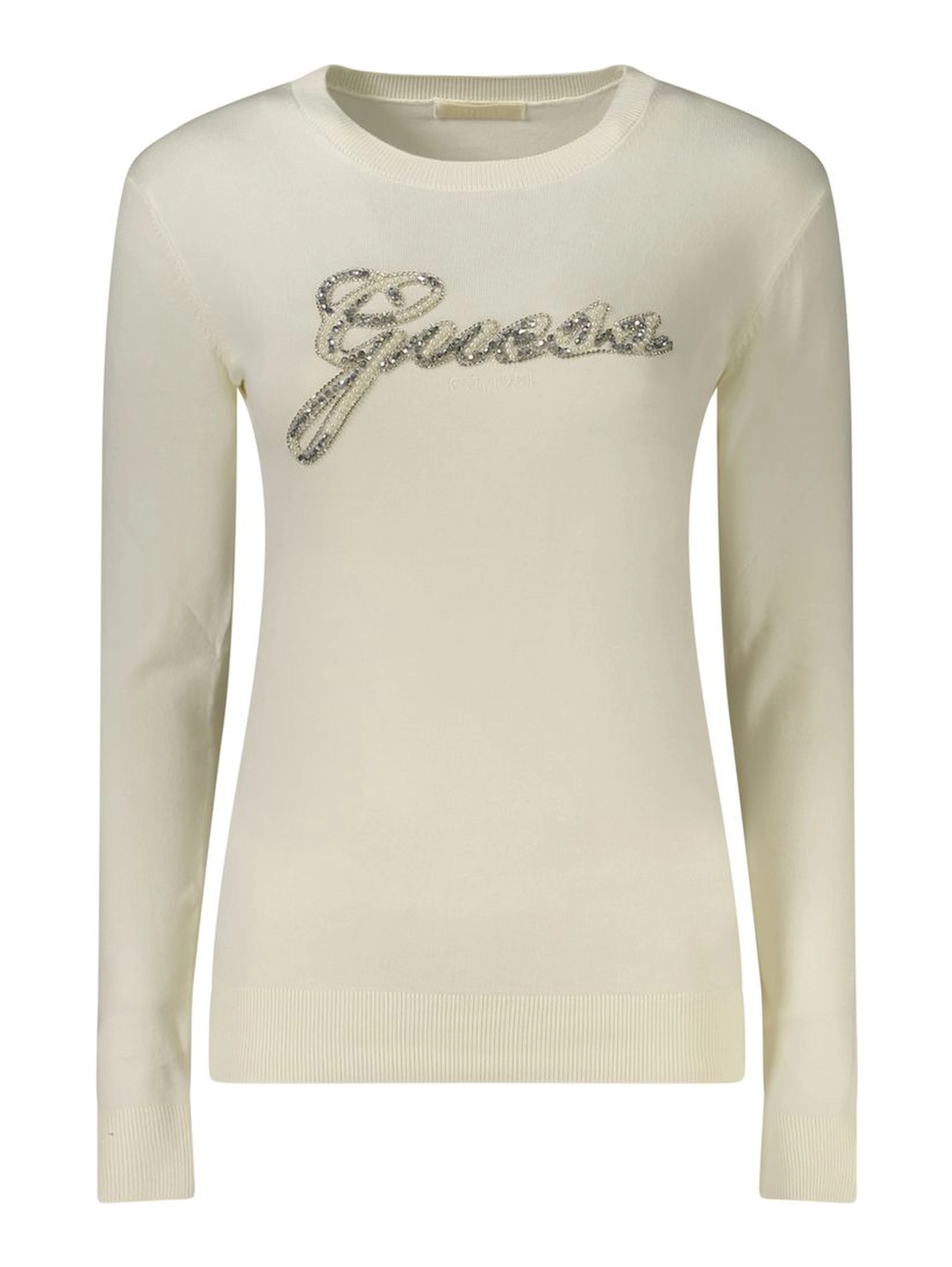 White Viscose Sweatshirt