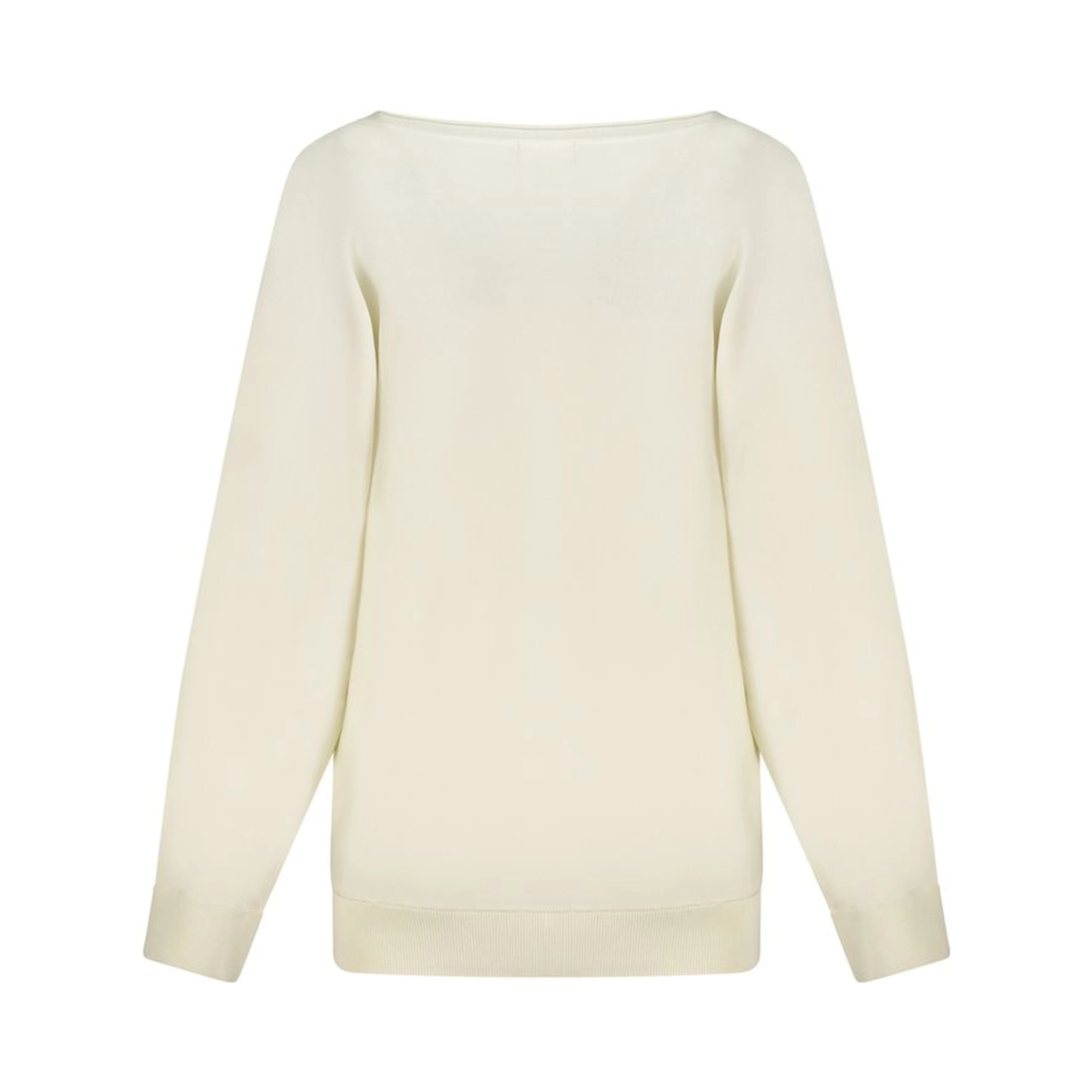 White Viscose Sweatshirt