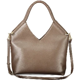 Brown Polyethylene Handbag