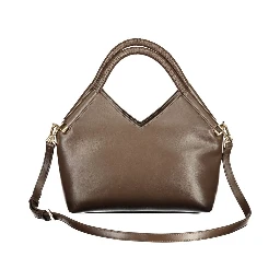 Brown Polyethylene Handbag