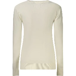White Viscose Sweatshirt