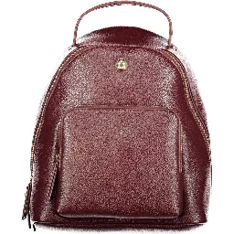 Red Polyethylene Backpack