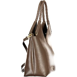 Brown Polyethylene Handbag