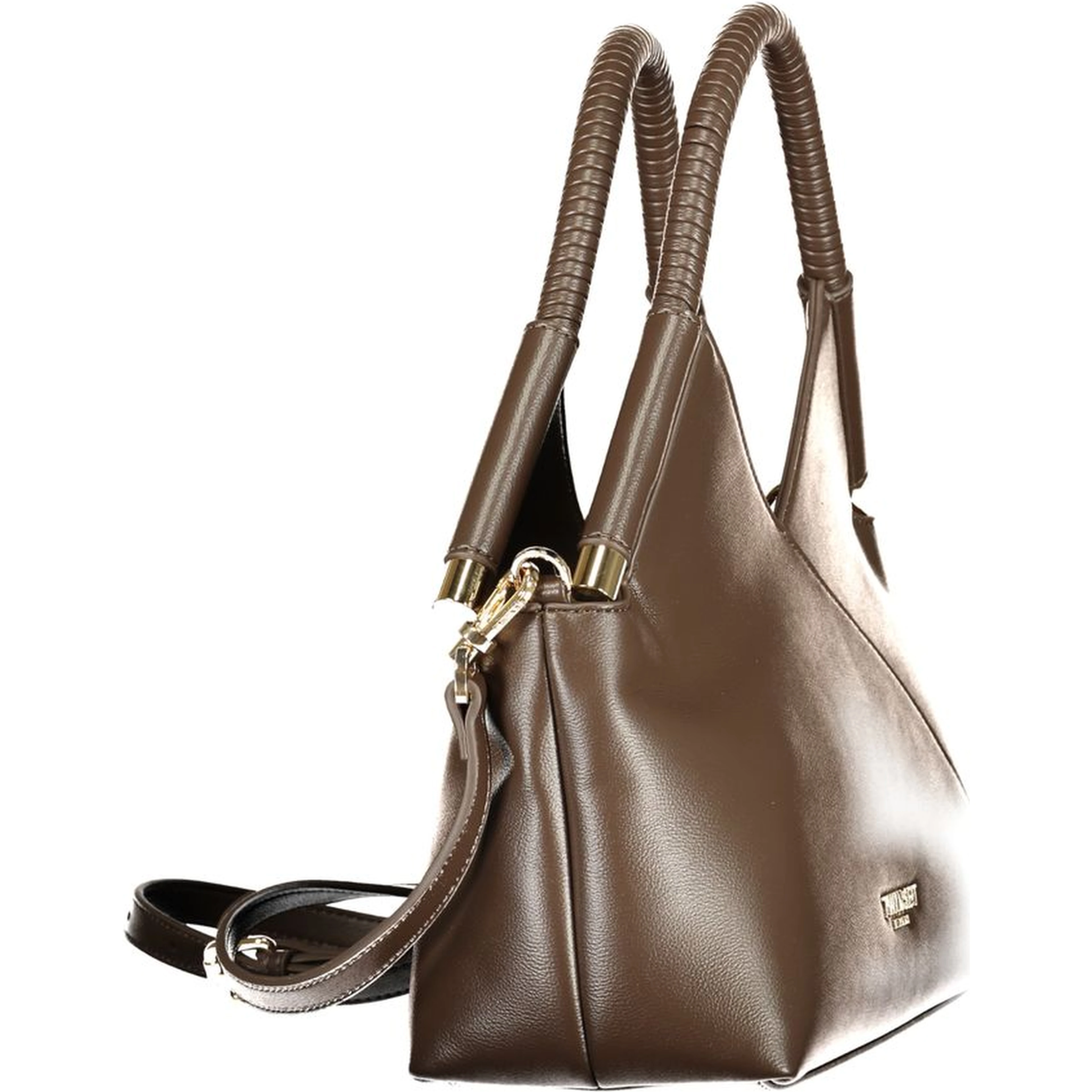 Brown Polyethylene Handbag