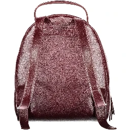 Red Polyethylene Backpack