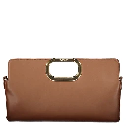 Brown Polyethylene Handbag