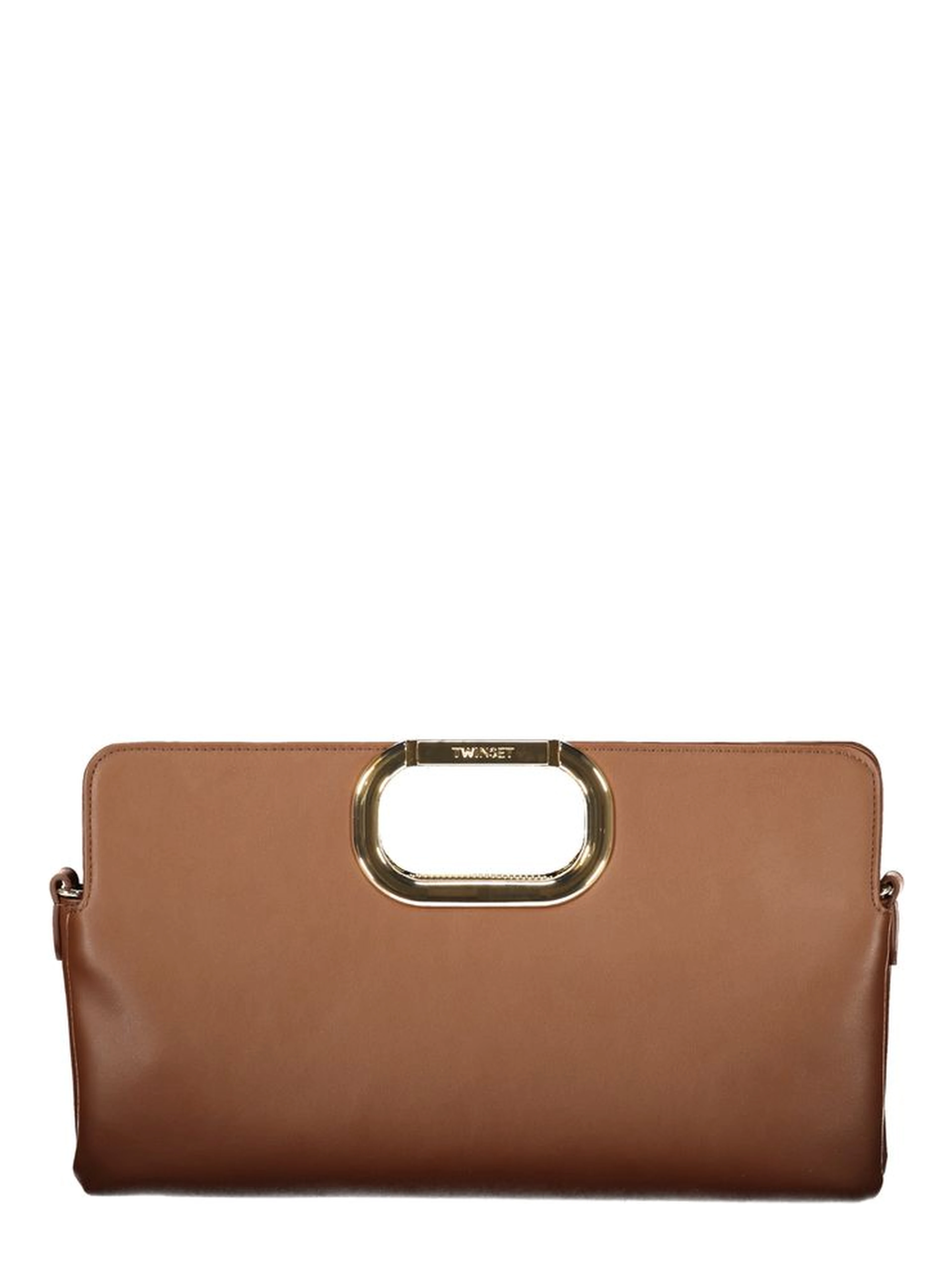 Brown Polyethylene Handbag