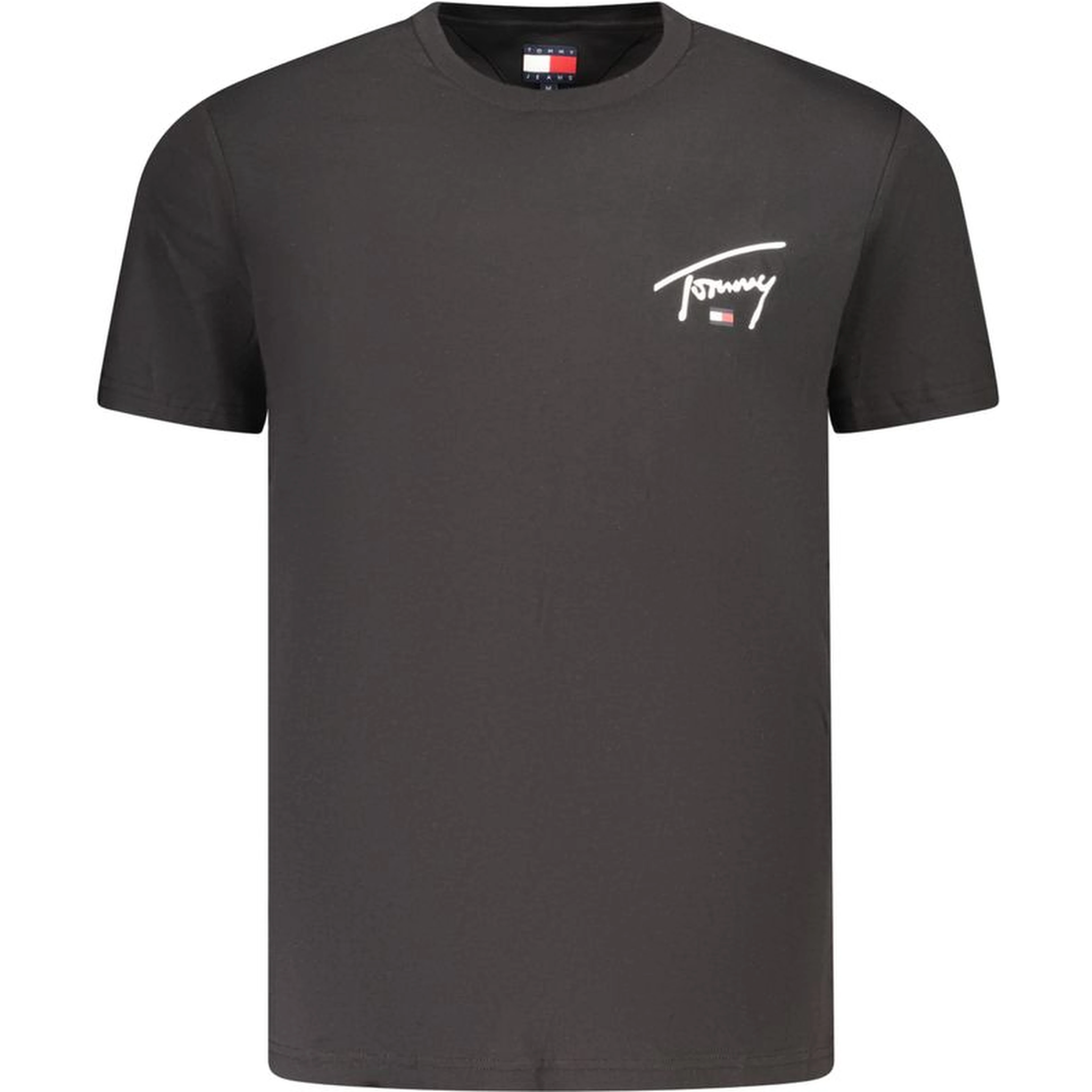 Black Cotton T-Shirt