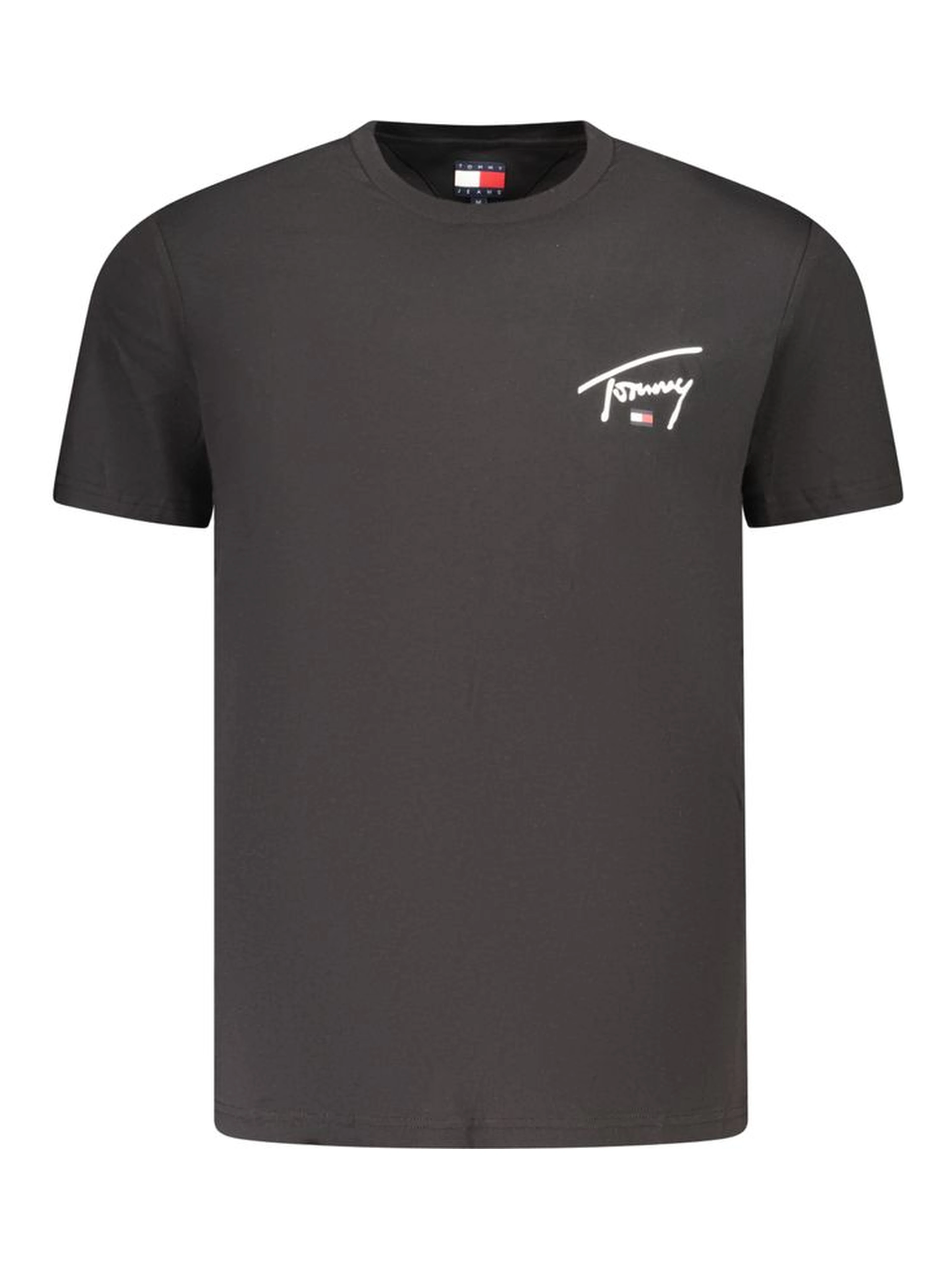 Black Cotton T-Shirt