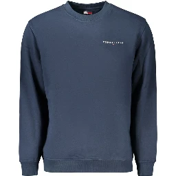 Blue Cotton Men's Sweatshirt