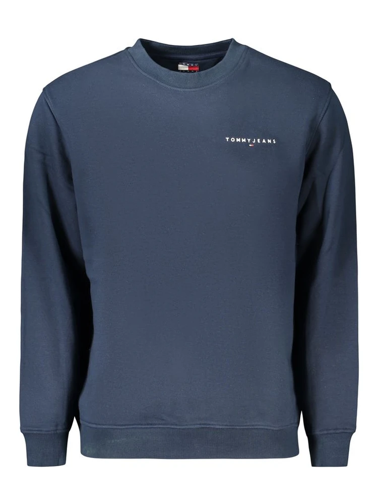 Blue Cotton Men's Sweatshirt