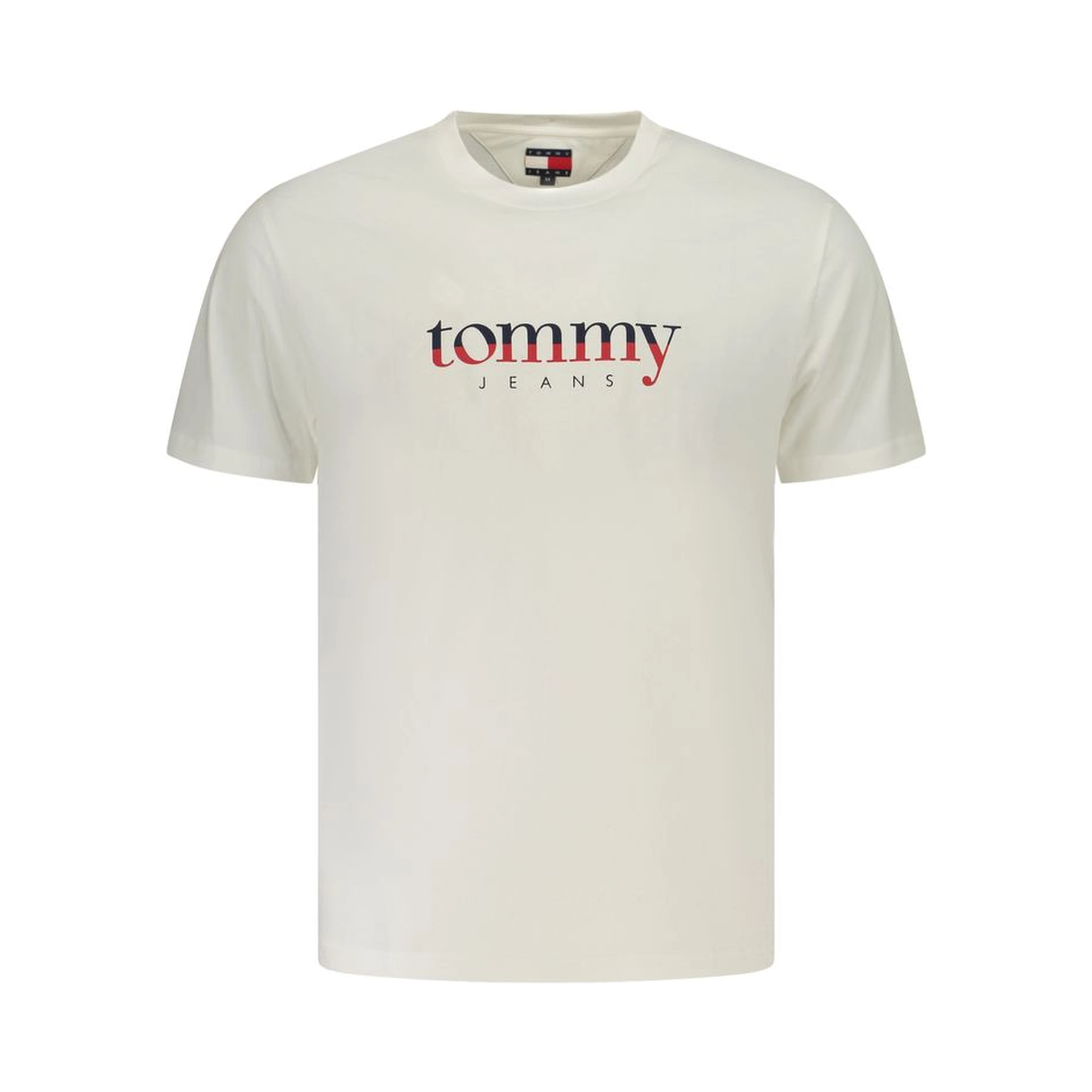 White Cotton Men's T-Shirt