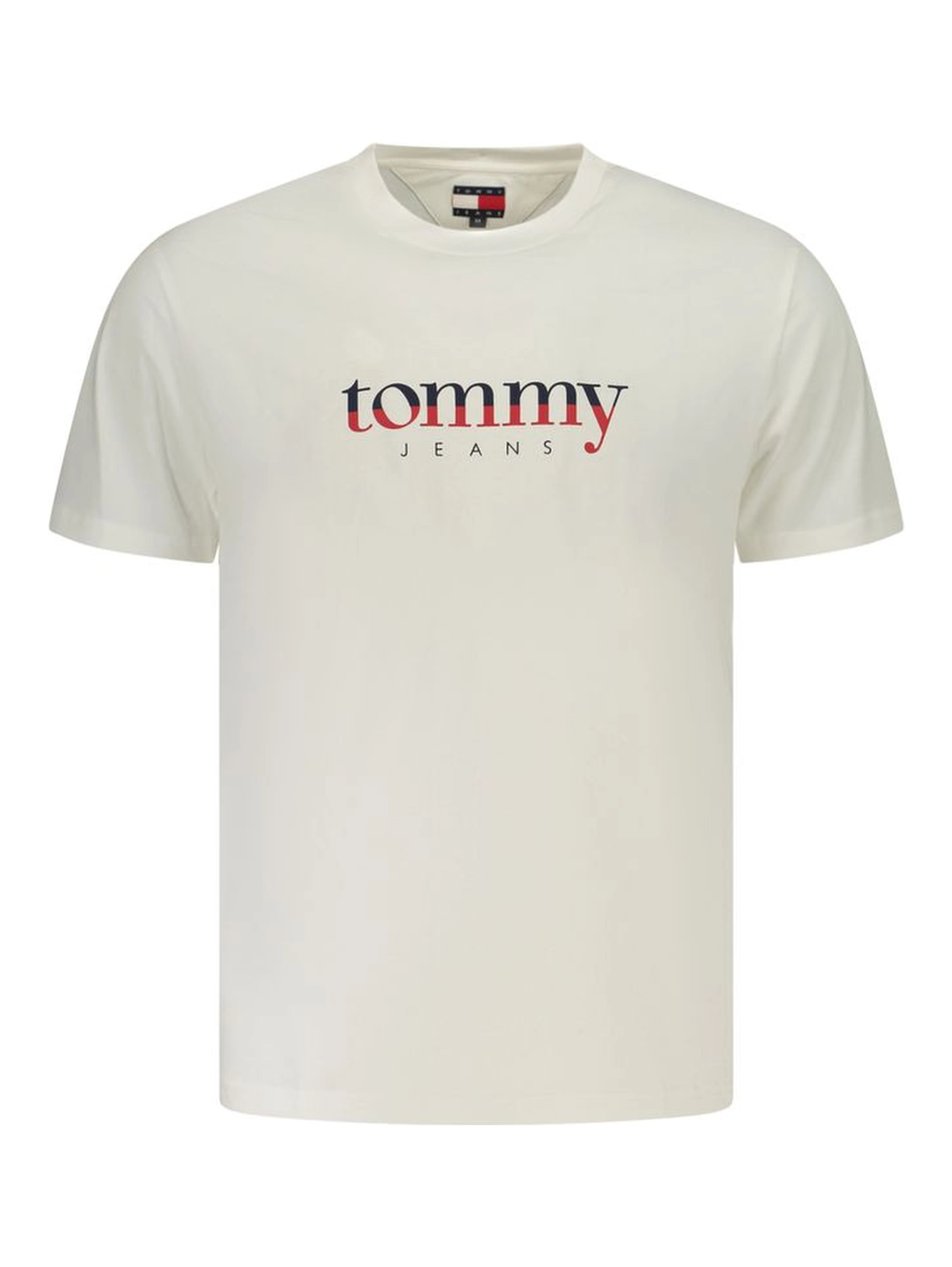 White Cotton Men's T-Shirt