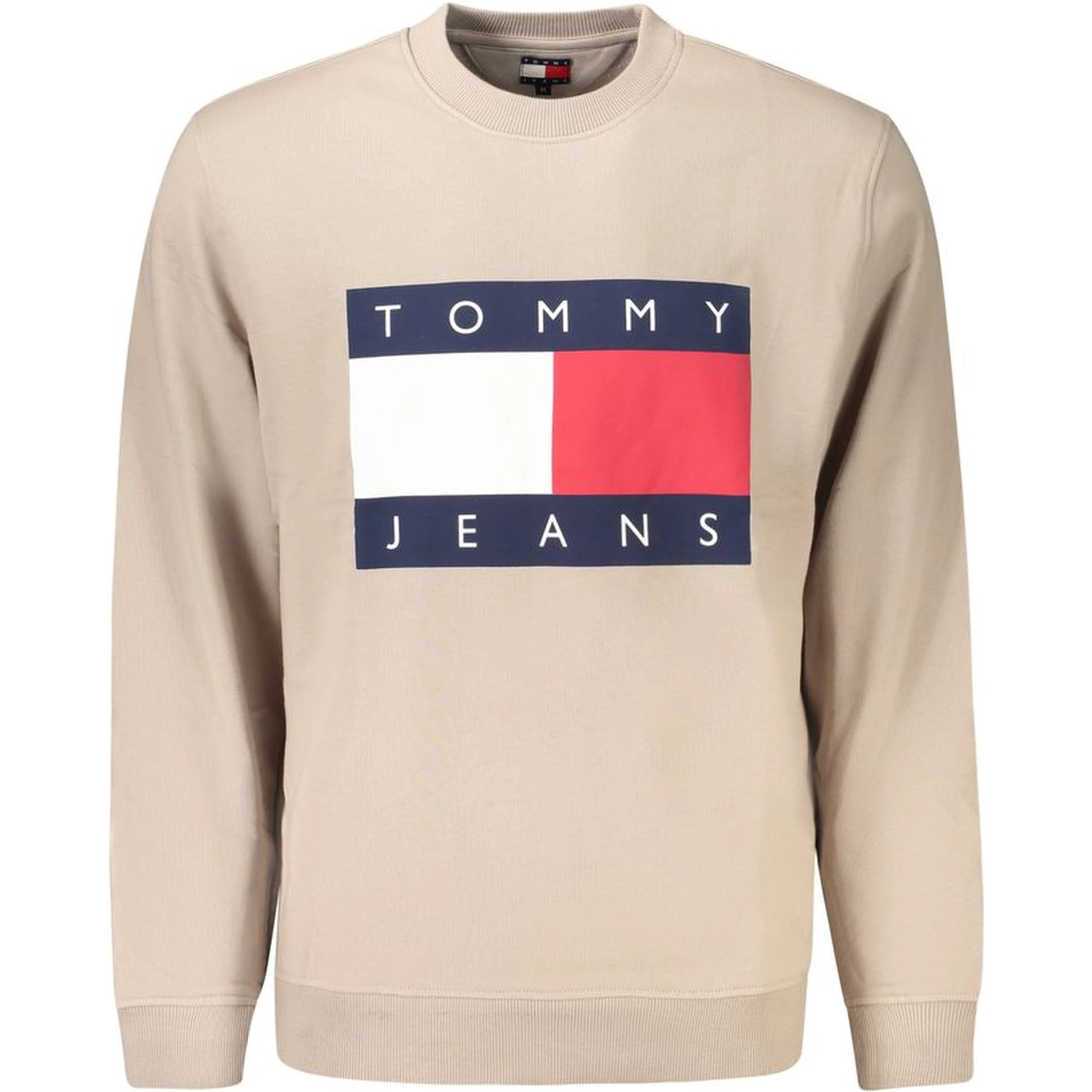 Beige Cotton Men's Sweatshirt