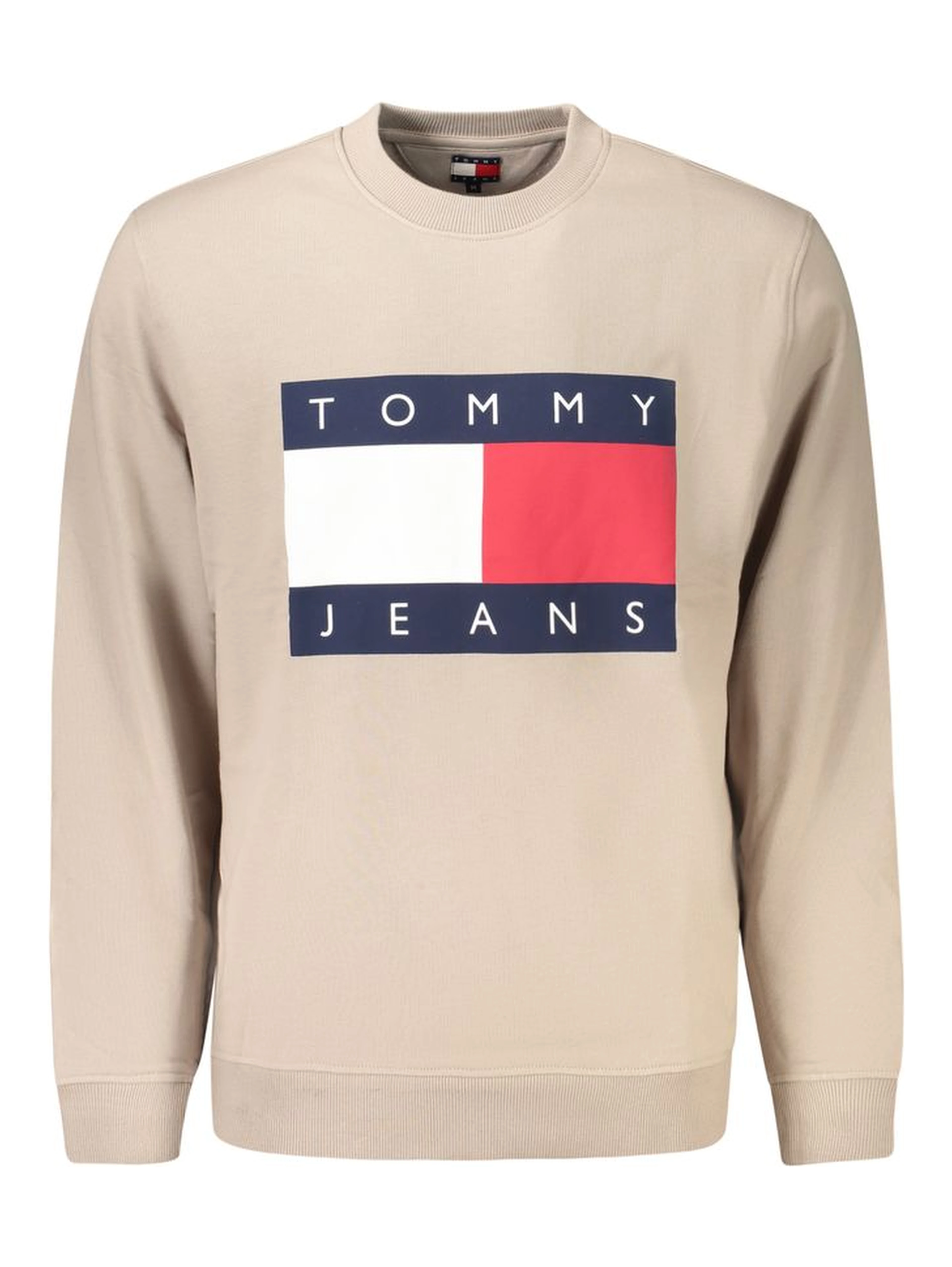 Beige Cotton Men's Sweatshirt