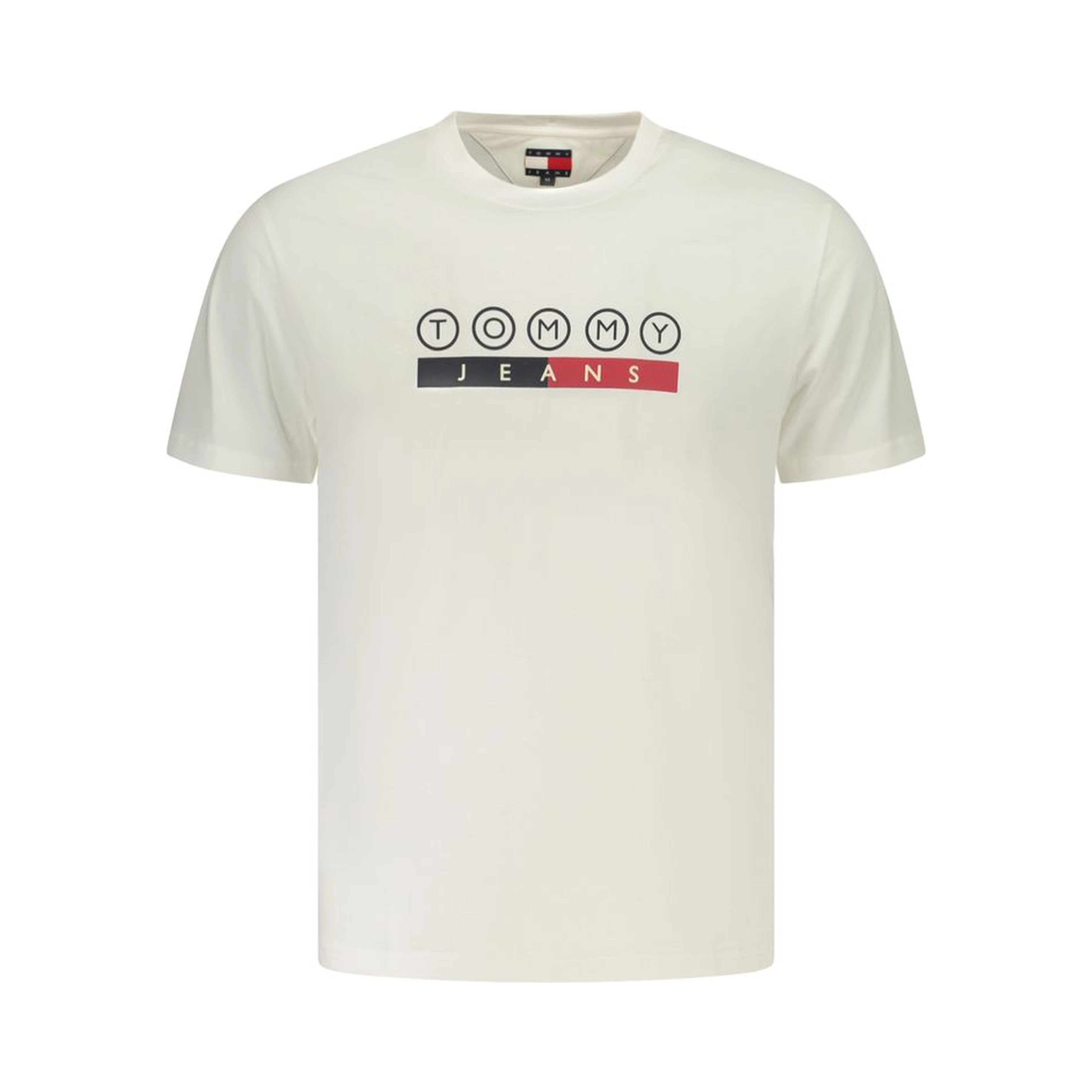 White Cotton Men's T-Shirt