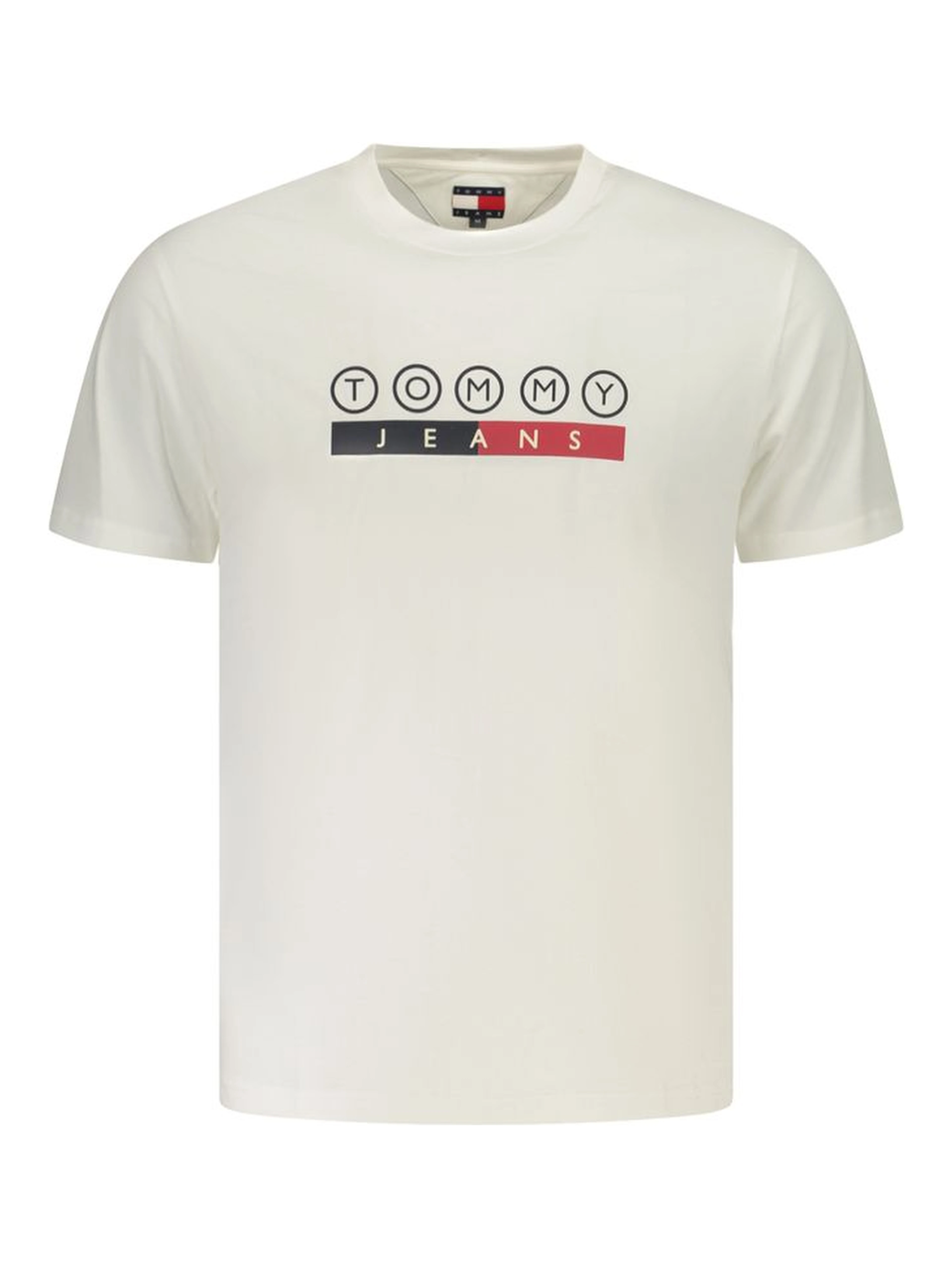 White Cotton Men's T-Shirt