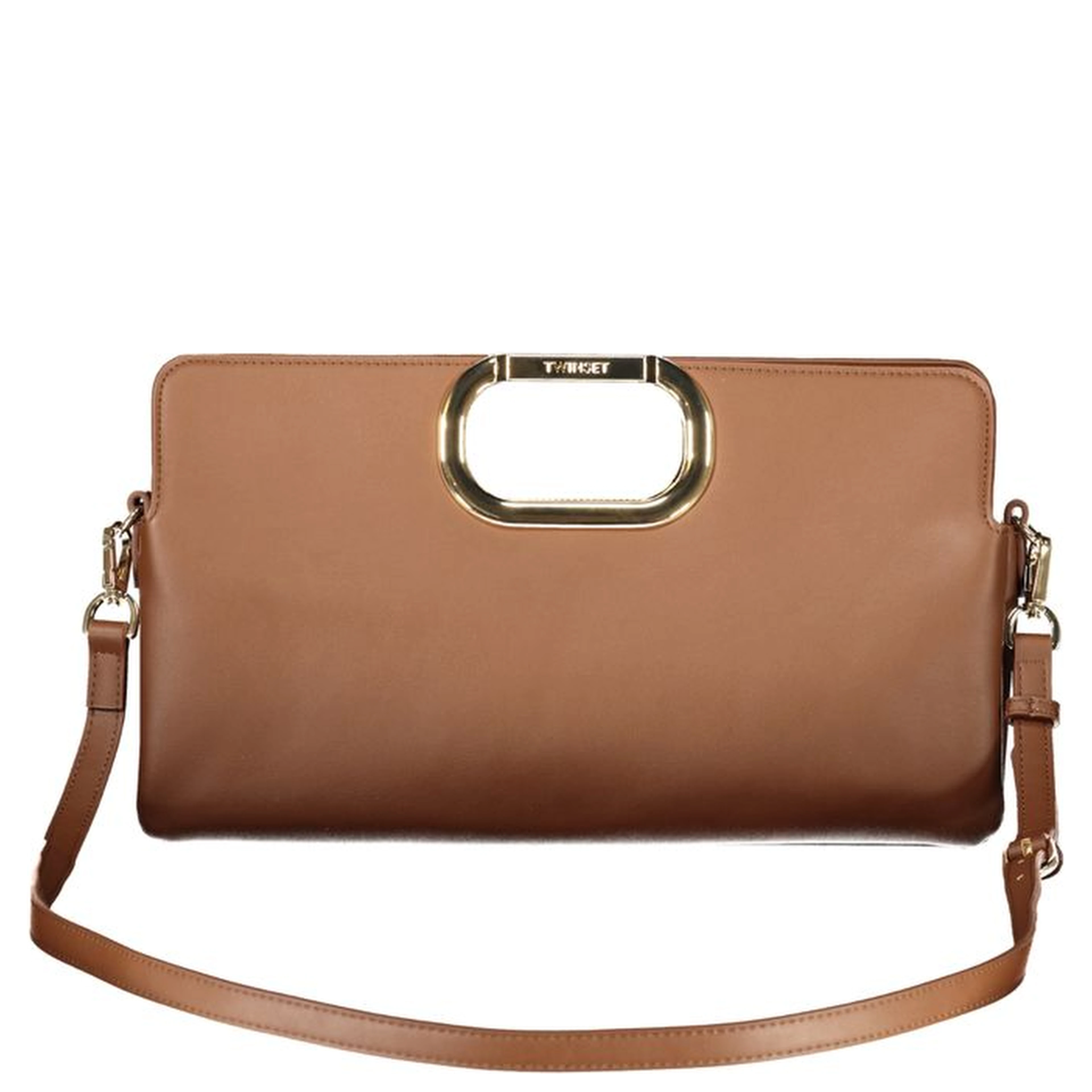 Brown Polyethylene Handbag