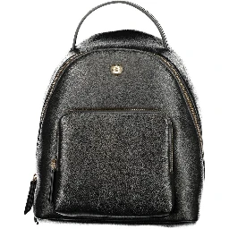 Black Polyethylene Backpack