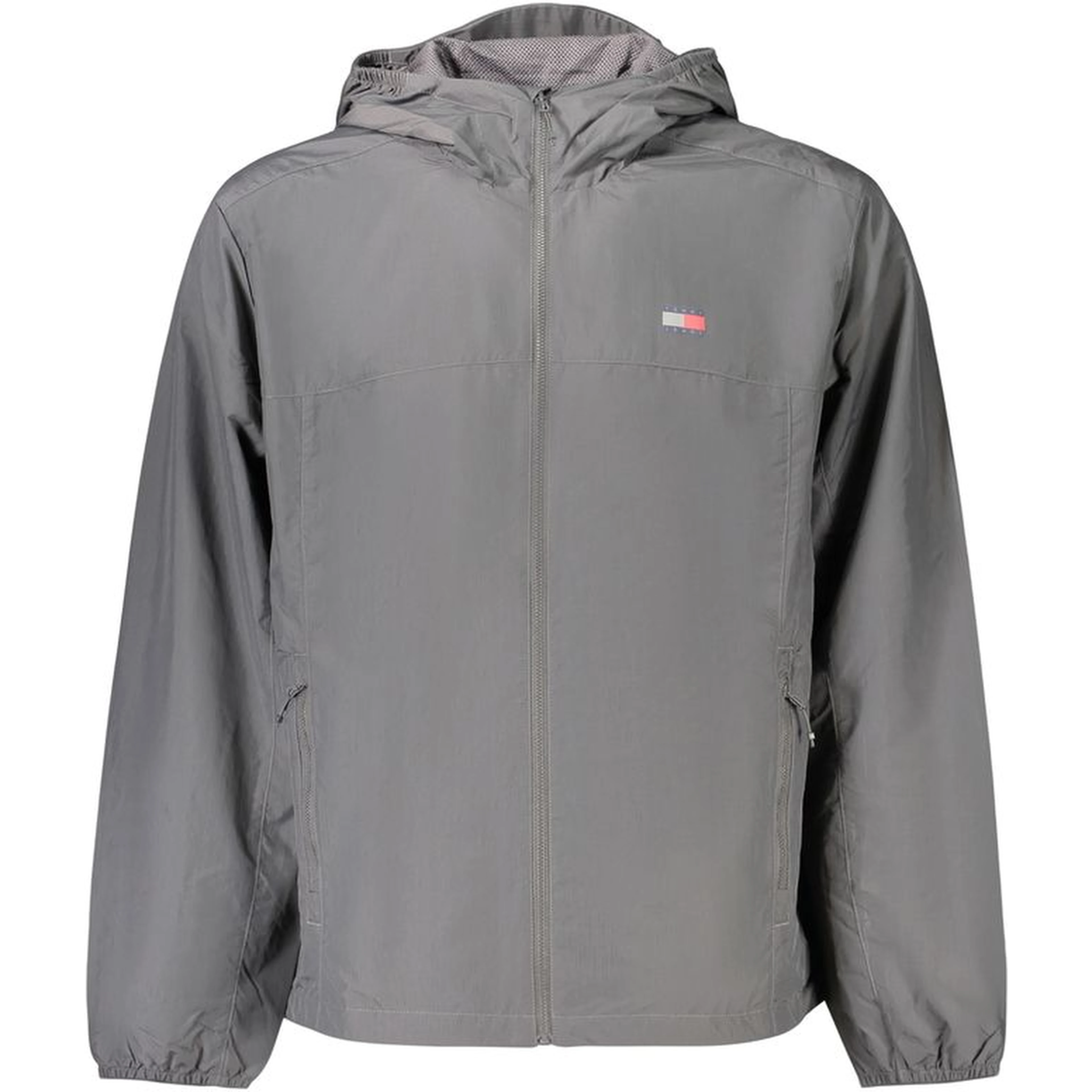 Gray Polyamide Men's Jacket