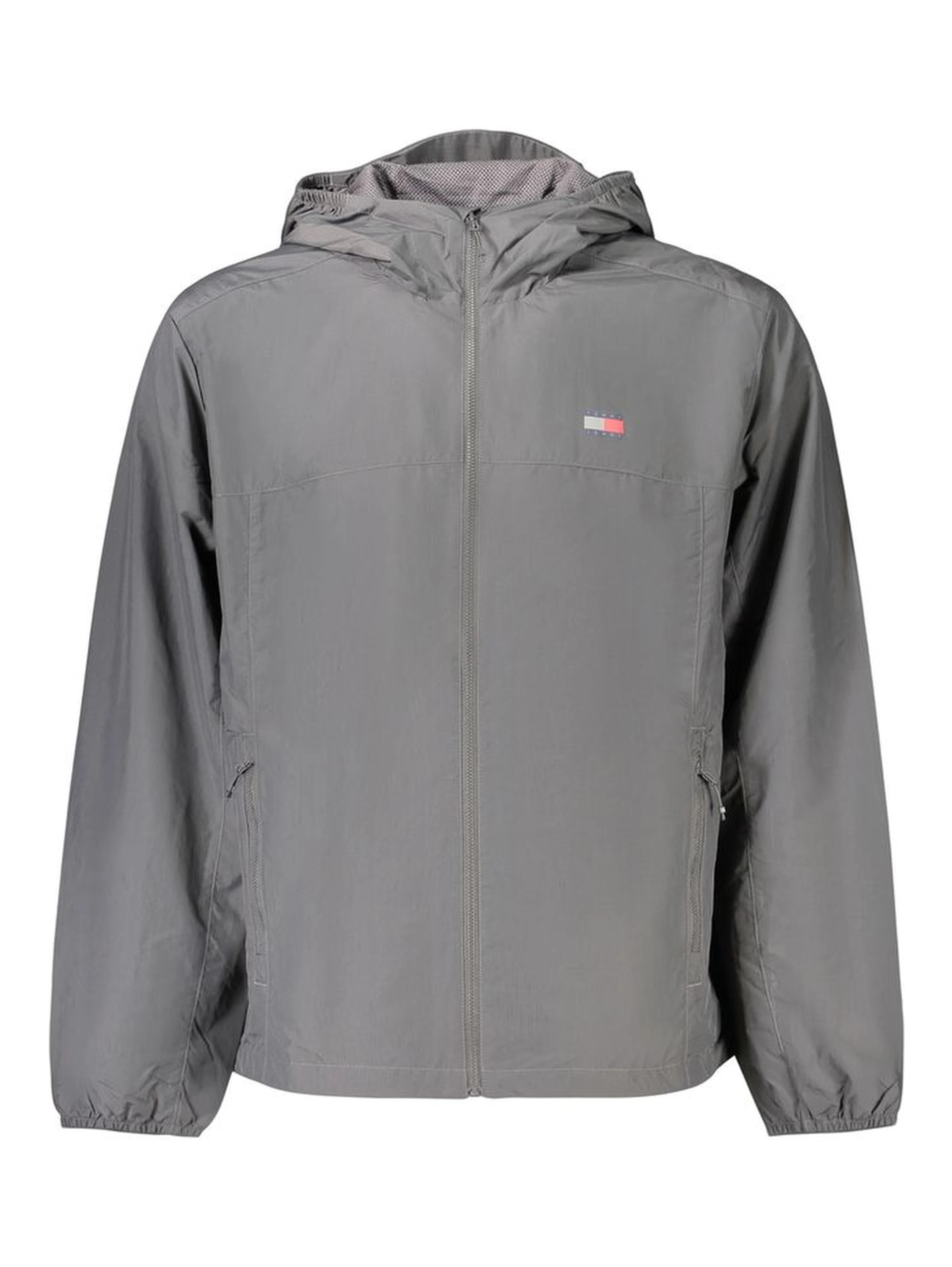 Gray Polyamide Men's Jacket