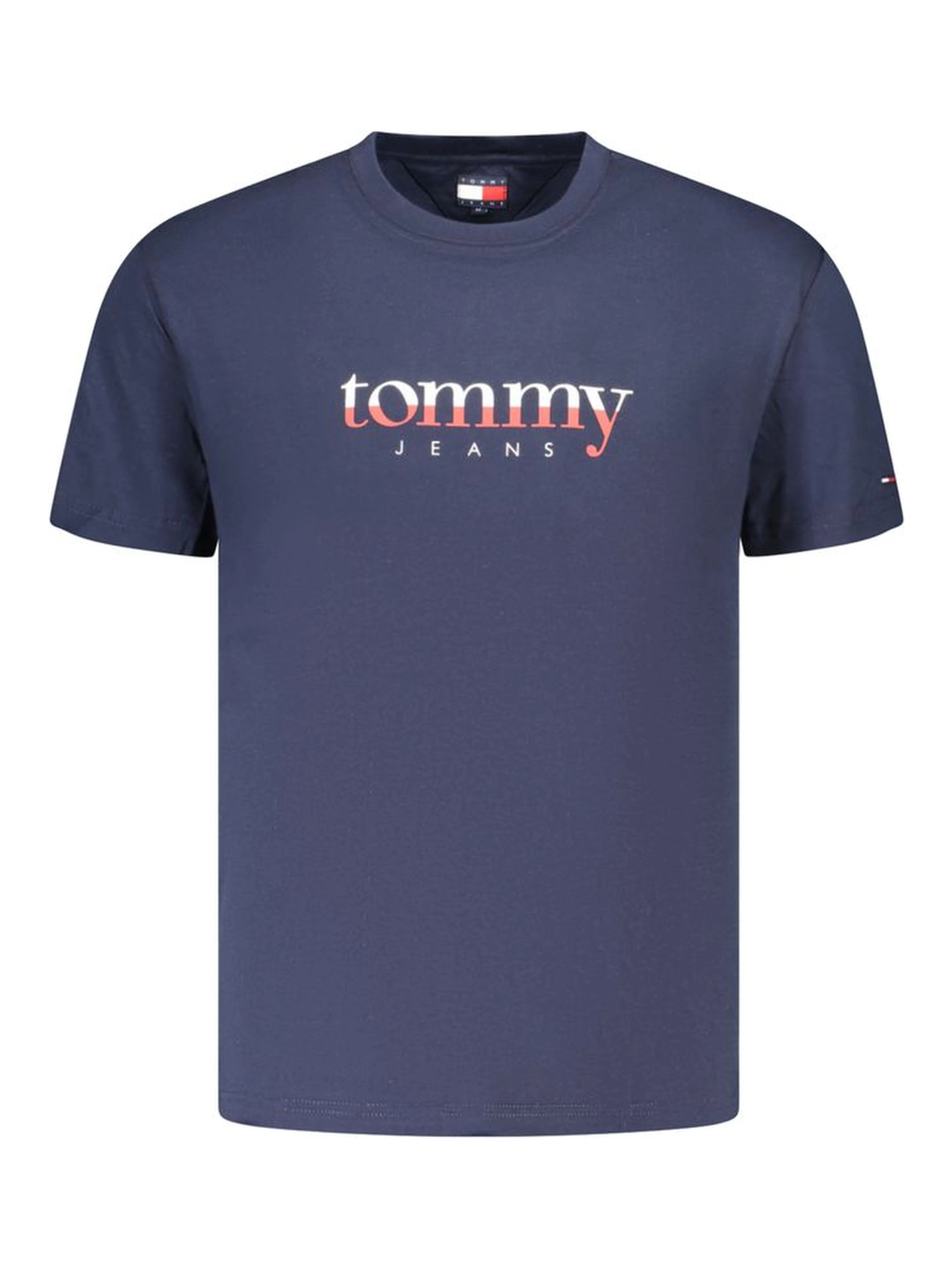 Blue Cotton Men's T-Shirt