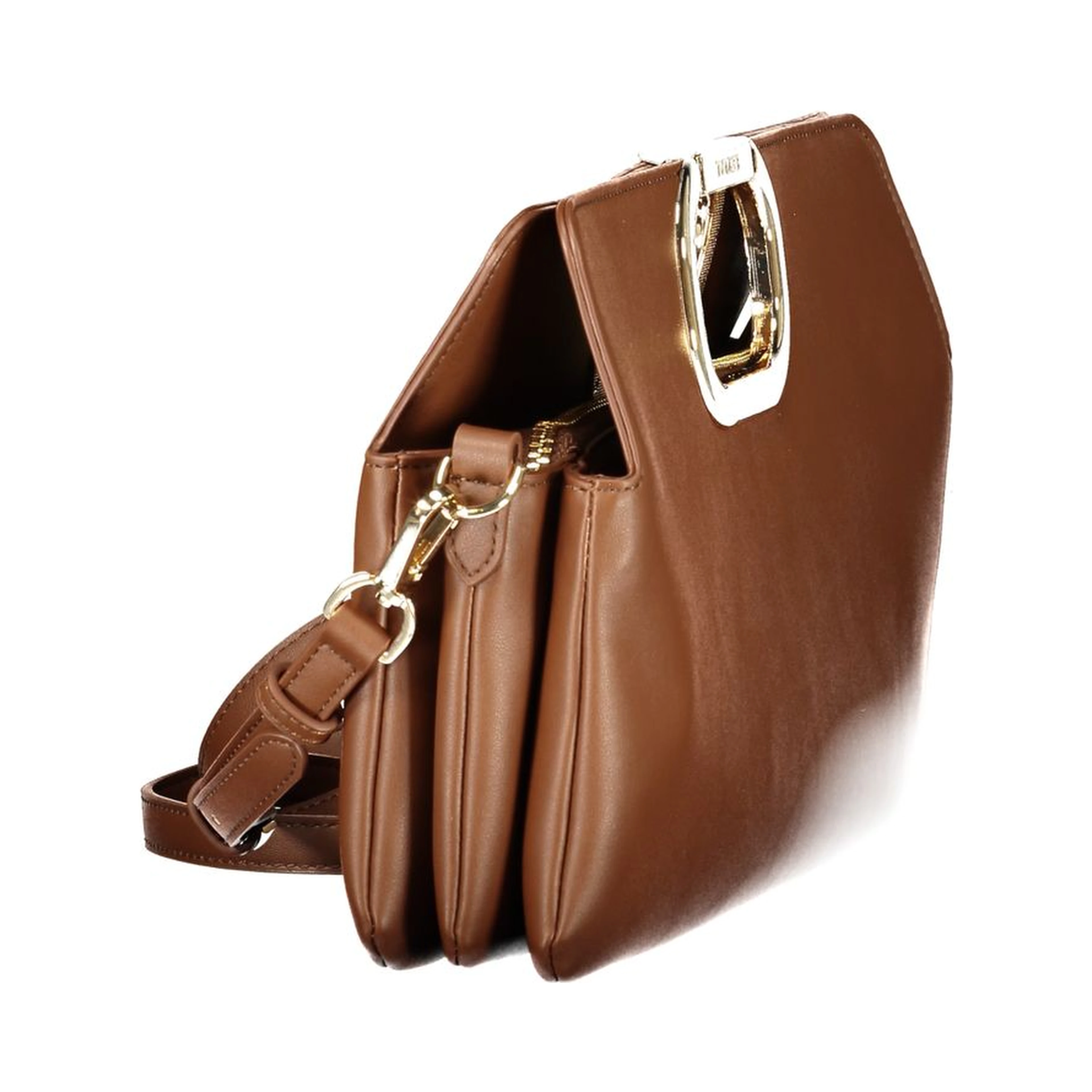 Brown Polyethylene Handbag