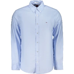 Azzurro Cotton Men's Shirt