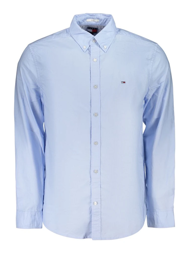 Azzurro Cotton Men's Shirt