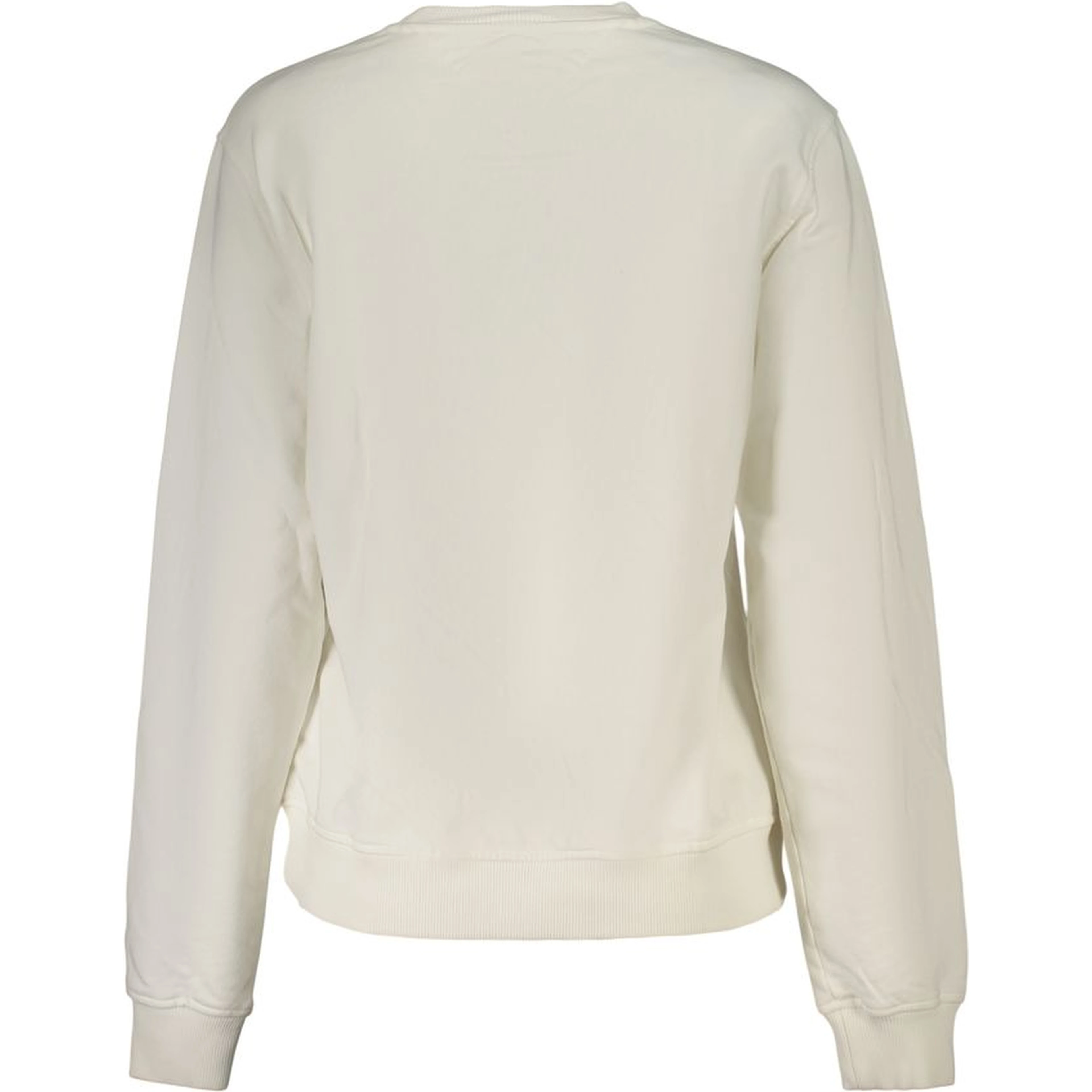 White Cotton Women's Sweatshirt