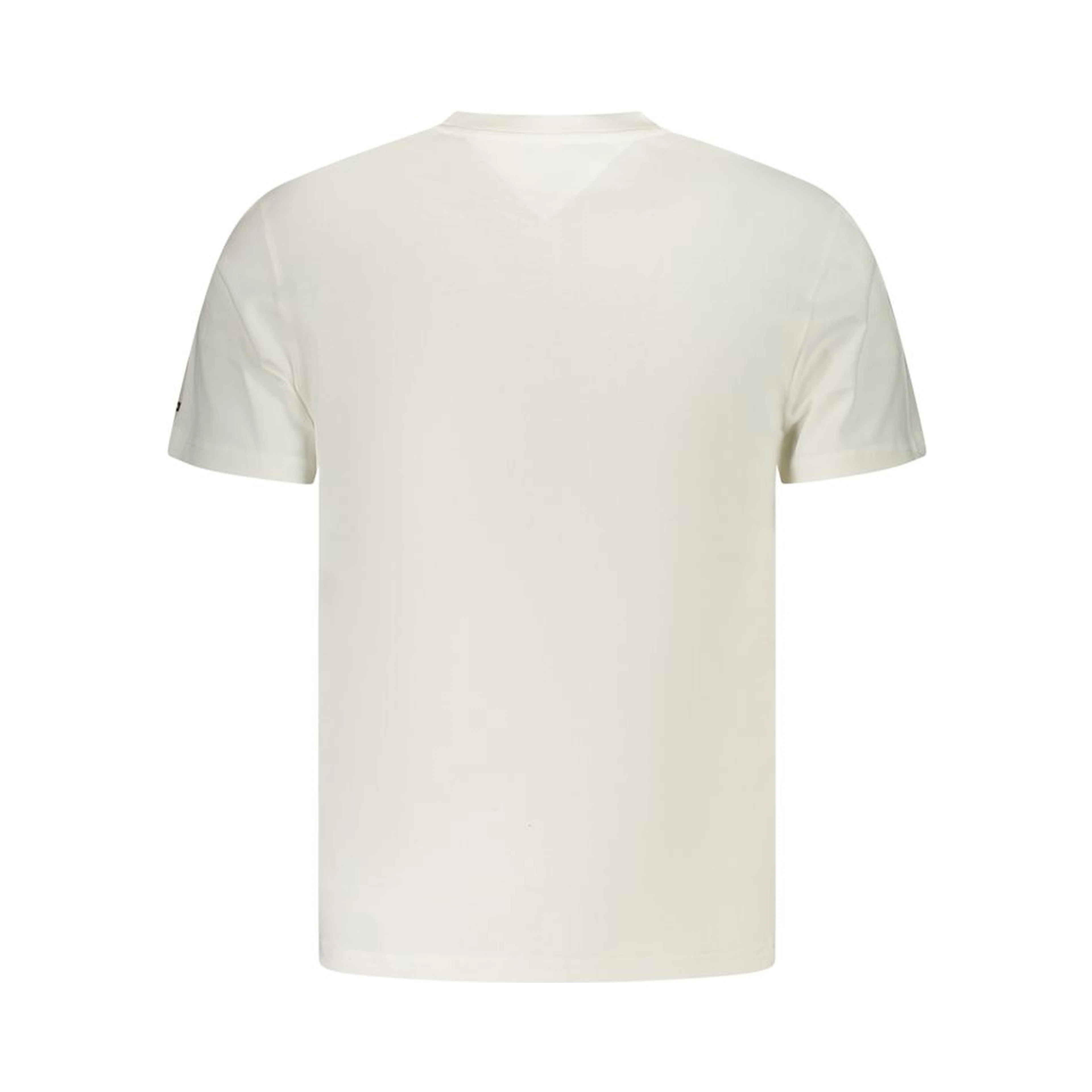 White Cotton Men's T-Shirt