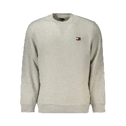 Gray Cotton Mens Sweatshirt