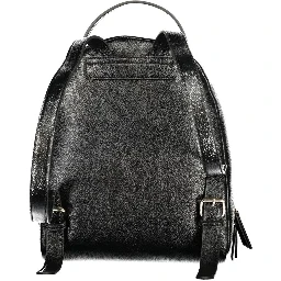 Black Polyethylene Backpack
