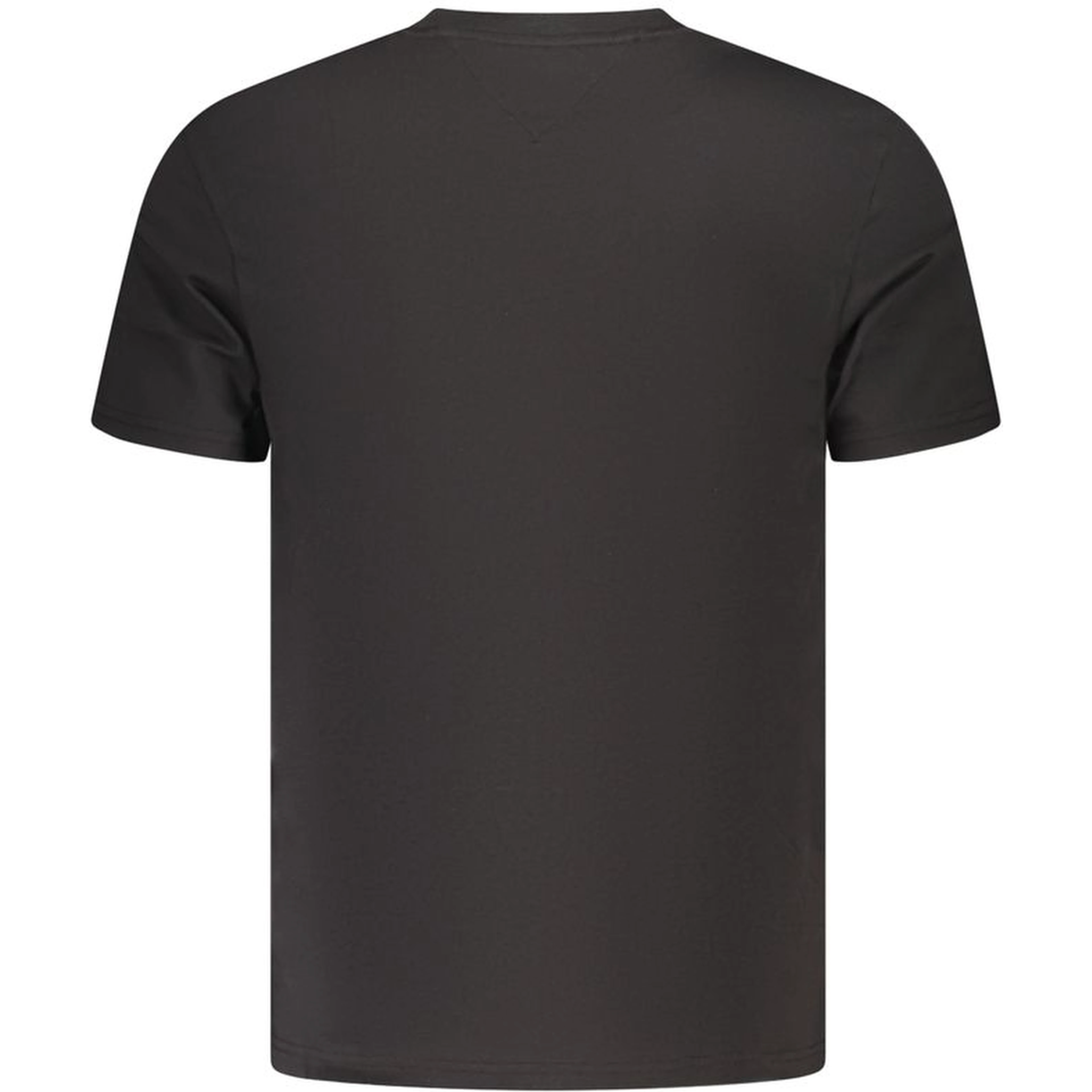 Black Cotton Men's T-Shirt