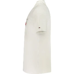 White Cotton Men's T-Shirt