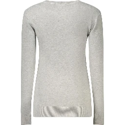 Gray Viscose Sweatshirt