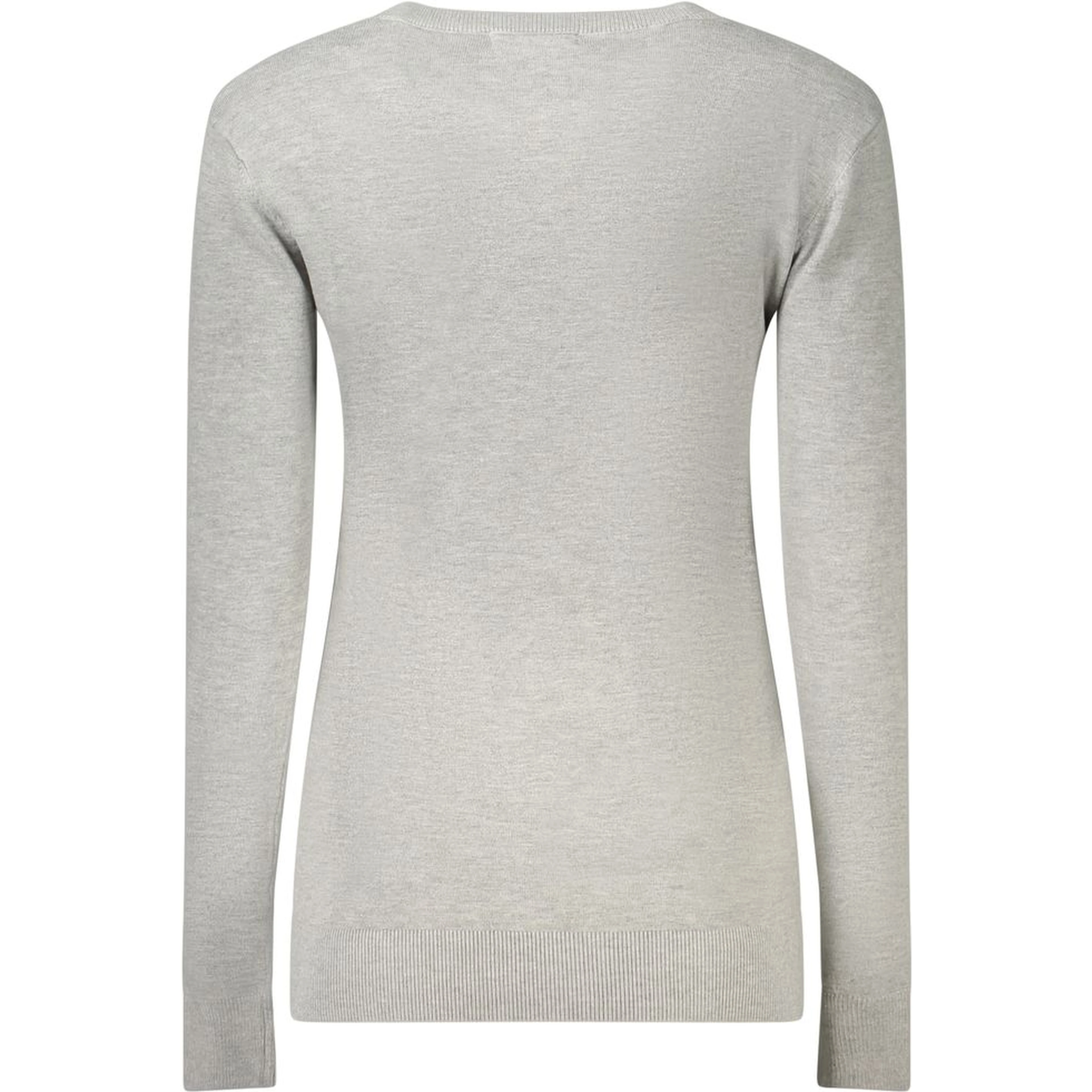 Gray Viscose Sweatshirt