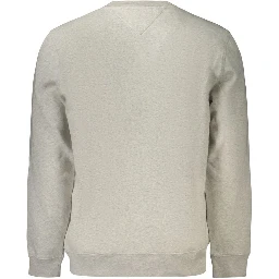 Gray Cotton Mens Sweatshirt