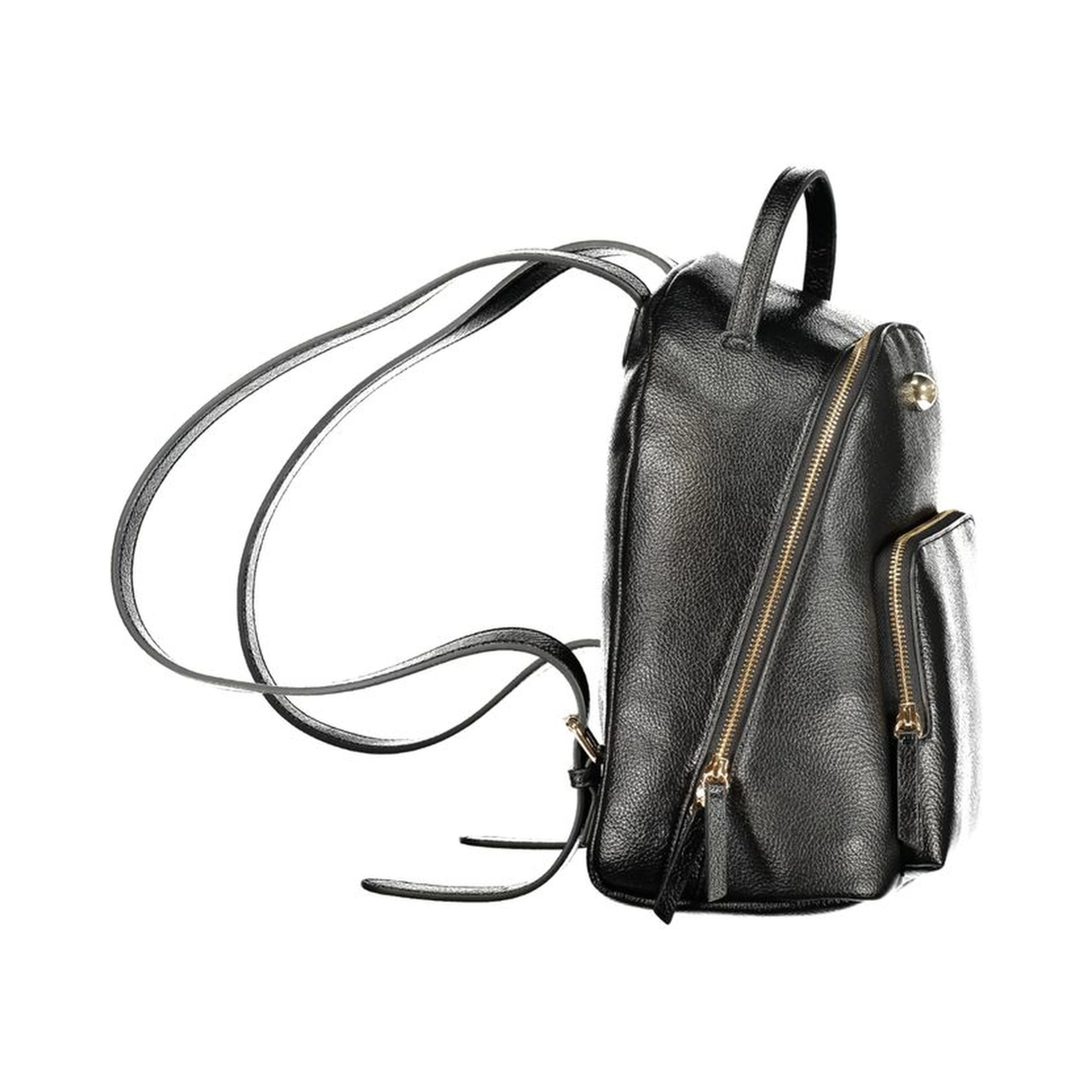 Black Polyethylene Backpack