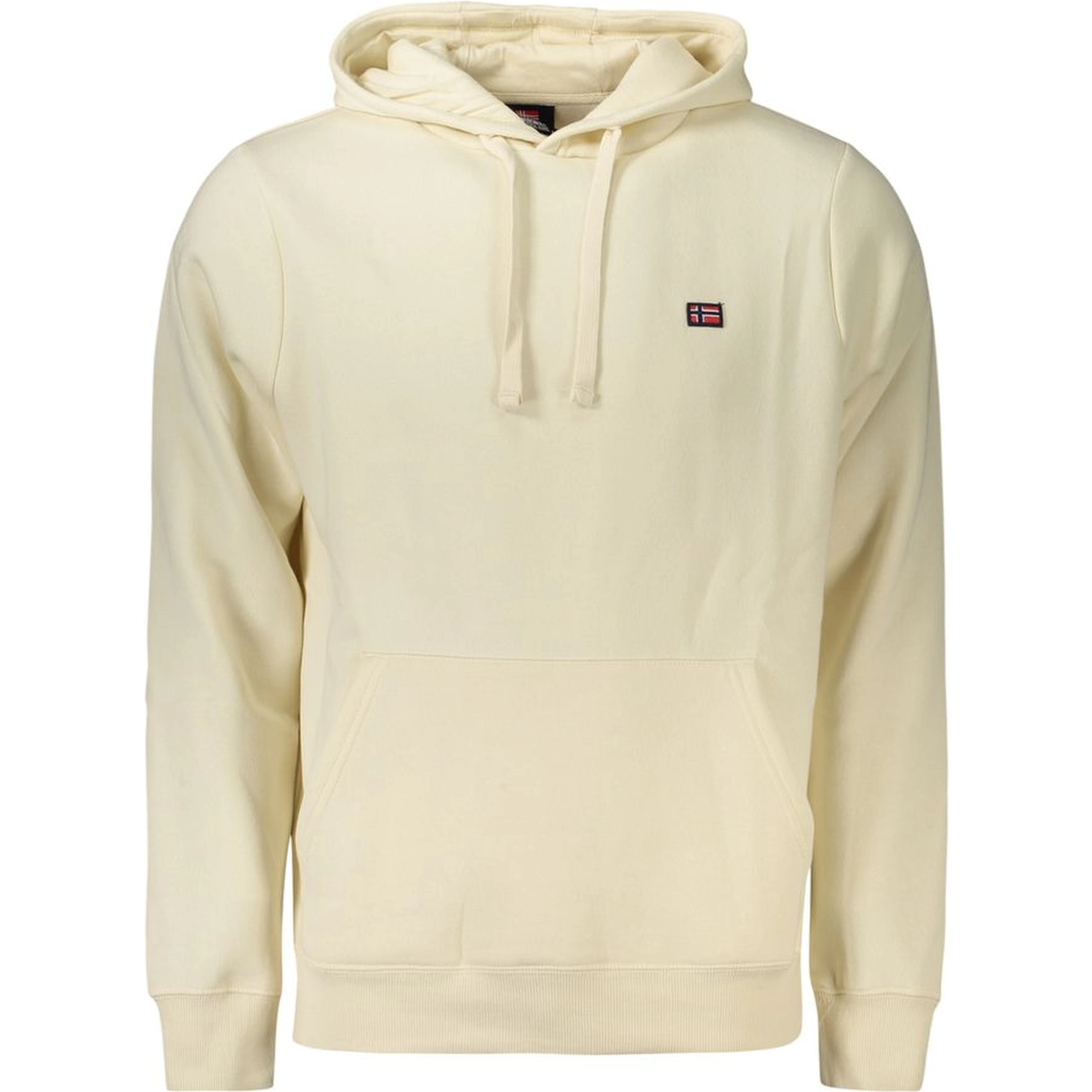 White Cotton Men's Sweatshirt
