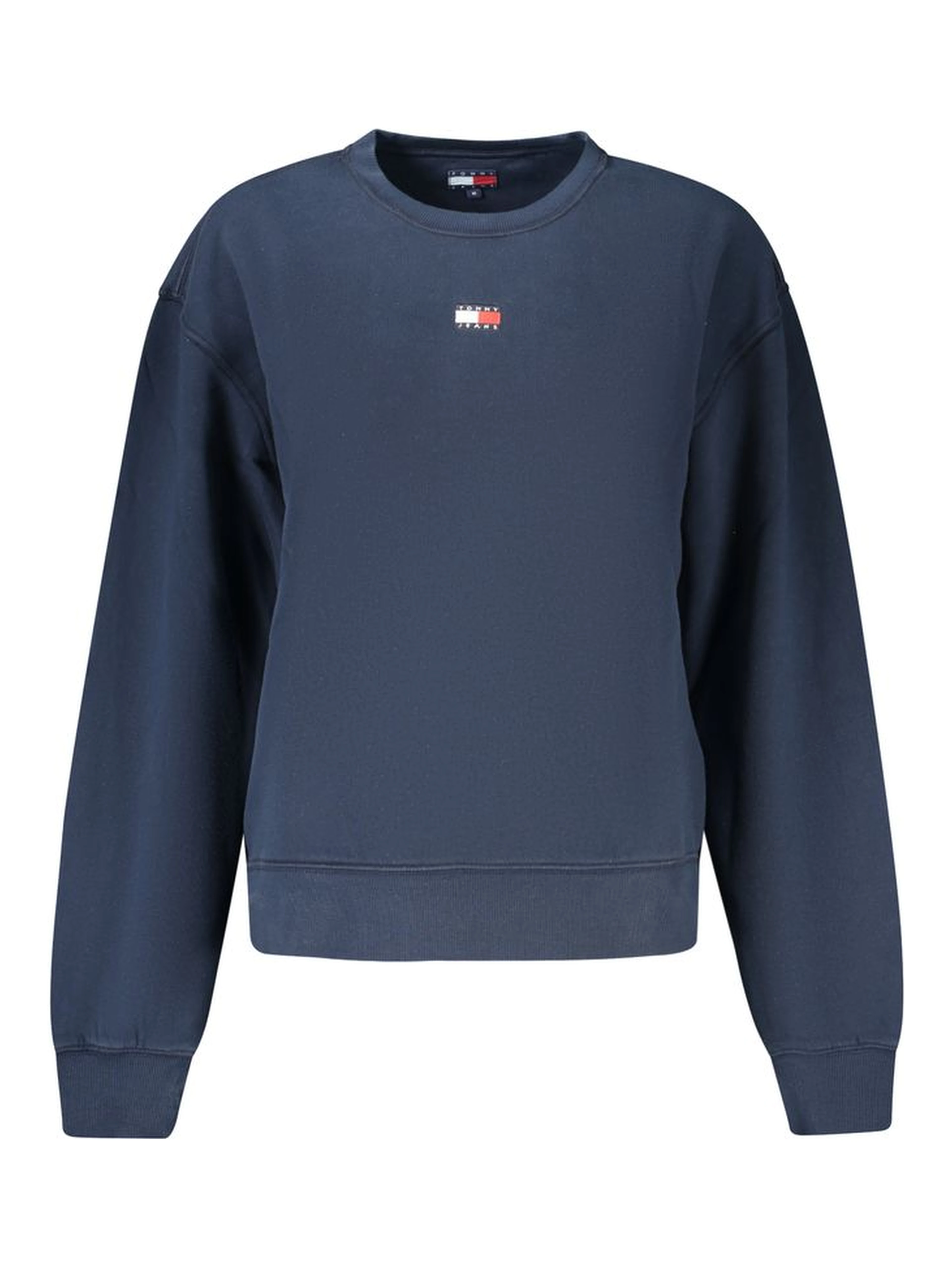 Blue Cotton Womens Sweatshirt