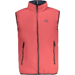 Rosso Polyester Men's Vest